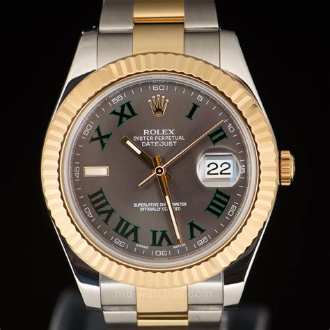 rolex datejust ii model 116333|Rolex Datejust gold diamond dial.